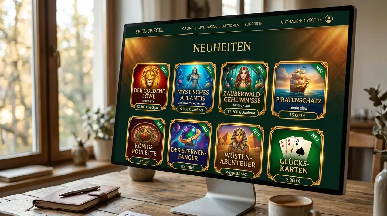 Neuerscheinungen & Jackpots — Auswahl bei Freshbet